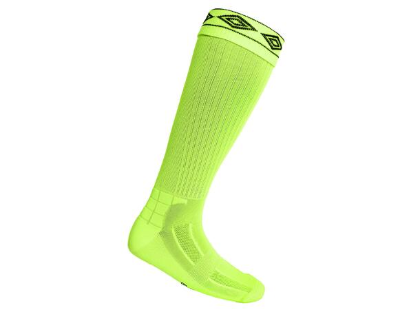 UMBRO City Fotb.Str Neongrønn 40-44 Solide strømper - god passform 